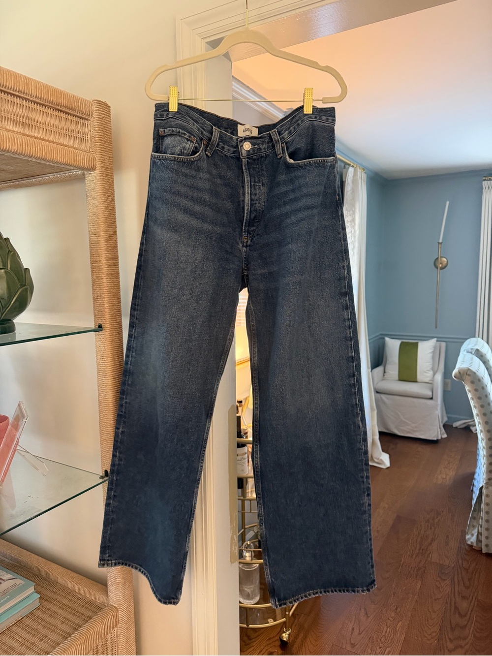 Agolde Arc High-RiseJeans — 32in inseam